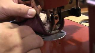 Sewing Fine Leather with the Ultrafeed Sewing Machine [upl. by Thibault]