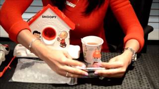 How to use the CraZArt Original Snoopy SnoCone Machine [upl. by Donica]