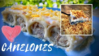 Canelones de pollo MUY FÁCILES y Super Sabrosos 😋  GUILLE RODRIGUEZ [upl. by Spark922]