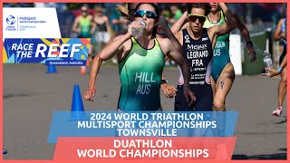 Race Highlights  2024 World Duathlon Championships  Elite amp U23 Mens Race [upl. by Knudson]