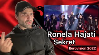 Reaction 🇦🇱 Ronela Hajati  Sekret Eurovision 2022 Albania  FIK60 Final Live Performance [upl. by Manolo452]