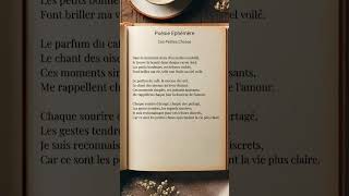 Ces petites choses pourtoi poetry booktok ecriture [upl. by Alyat]