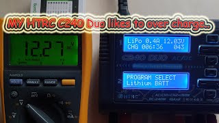 HTRC C240 DUO over charging problem [upl. by Lled950]