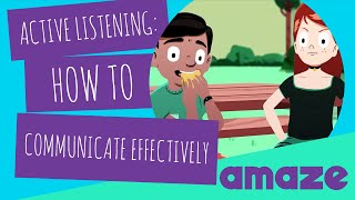 Active Listening How To Communicate Effectively [upl. by Zsamot]