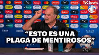 BIELSA EN LLAMAS 🔥 EL DT DE URUGUAY EXPLOTÓ EN CONTRA DE LA CONMEBOL Y DEFENDIÓ A SUS JUGADORES [upl. by Warrick]