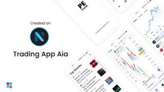 PE Trade Trading App Full Aia Kit For Niotron  AiaStore  PixelEditor [upl. by Sarson]