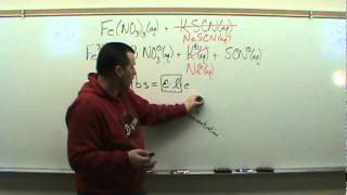 IronIII Nitrate and Potassium Thiocyanate 2010aR2 [upl. by Anirazc]