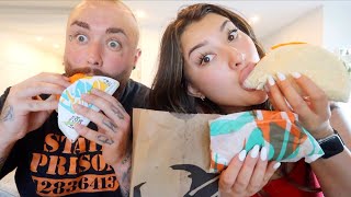 TACO BELL • EAT WITH US  MUKBANG [upl. by Male]