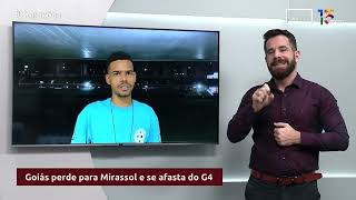 Goiás perde para Mirassol e se afasta do G4 da série B  MUNDO UFG [upl. by Dulcine]