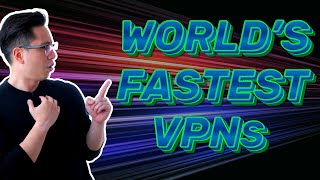 Worlds Fastest VPN 💥 TOP 6 fast VPNs  LIVE speed tests with WireGuard [upl. by Rento57]