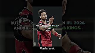 Harshal Patel🥹🥹🥹 ipl rcb cricket megaauction ipl2025megaauction [upl. by Thanos250]