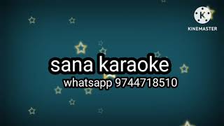 arikil nee undayirunnenkil karaoke with lyrics [upl. by Junko]