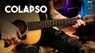 Colapso  Kevin Kaarl GUITARRA Tutorial  ACORDES Christianvib [upl. by Ajuna]