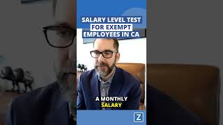 Salary Level Test for Exempt Employees in California [upl. by Abbub]