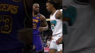 Momento TrashTalk  Ja Morant y Lebron James sacan chispas 🧨 nba trashtalk rivals [upl. by Reeve176]