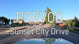 PORVOO 4K  Sunset City Drive [upl. by Aleac]