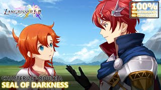 Langrisser I Remake 100 Walkthrough  20Chapter 20  Route A Seal of Darkness [upl. by Gnuj]