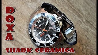 Doxa Shark Ceramica L almost a Omega Seamaster but at € 1400 [upl. by Emolas]