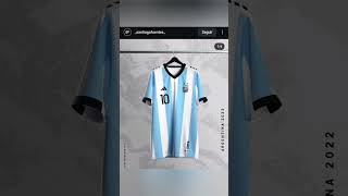 REACCIONANDO A CAMISETAS MAS EXTRAÑAS DE LA SELECCION ARGENTINA DISEÑADAS POR FANS [upl. by Nnahteb]