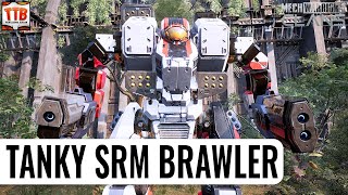 CLOSERANGE SRM BUILD Hellbringer  Mechwarrior 5 Clans [upl. by Sanger]