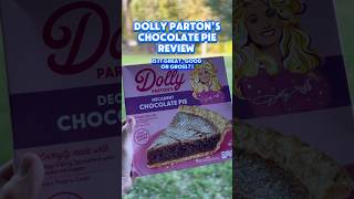 Trying the Dolly Parton Chocolate Pie food review chocolate pie [upl. by Tigdirb]