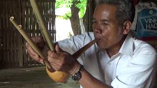 Sarakel mouth organ from Raglai people Central Vietnam [upl. by Shaeffer]