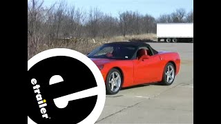 etrailer  Installation Guide for the Curt Trailer Hitch Receiver on a 2005 Chevrolet Corvette [upl. by Rubi636]