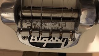 EZ Bigsby Mod 4 Easy String Changes  Vibramate String Spoiler For Bigsby Vibratos [upl. by Llenyt]