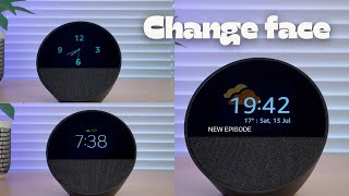 How to change the clock on the Echo Spot [upl. by Epner]