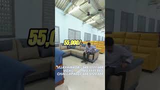 Dusshera Clearance Sale LShaped Corner Sofa  Only ₹38000 Vijayawada SupremeExpand MadXChange [upl. by Manda]