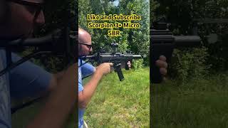 CZ Scorpion SBR with R9 shorts [upl. by Borszcz]