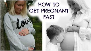 HOW TO GET PREGNANT  TIPS amp HACKS TO CONCEIVE  EMILY NORRIS [upl. by Birck]