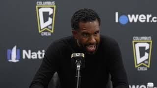 Columbus Crew head coach Wilfried Nancy sounds off after 40 loss to Seattle Sounders [upl. by Odetta]