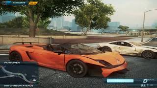 NFS Most Wanted 2012 Gameplay on ATI Radeon HD 5400Core 2 Duo E67504GB RAMWindows 7 x64 [upl. by Nosmirc]