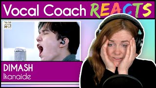 Vocal Coach reacts to Dimash Kudaibergen  Ikanaide Live [upl. by Atiken]