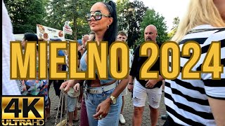 Mielno  Lato 2024  Wieczorny spacer po mieście 4k60fps [upl. by Puri]