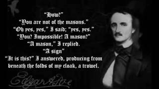 The Cask of Amontillado with subtitles  Edgar Allan Poe Read by Christopher Lee [upl. by Peisch462]