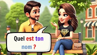 French Conversation Practice for Beginners  Dialogues En Français [upl. by Lesirg]