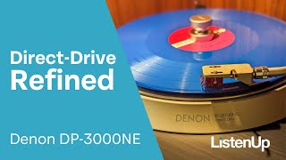 New GoTo DirectDrive Turntable How Denon DP3000NE Compares to Technics SL1200 [upl. by Ribaudo]