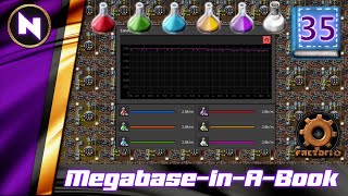 2700 Science  Min Megabase Is Working  35  Factorio MegabaseInABook Lets Play [upl. by Corin]