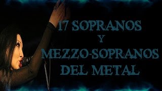 17 MEJORES SOPRANOS Y MEZZOSOPRANOS DEL METAL [upl. by Sayce]