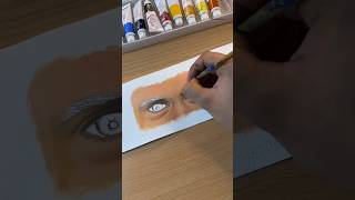 3D Moving Eyes 👀 painting  Tutorial ✨ shorts [upl. by Obediah]