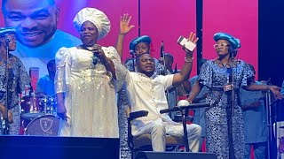 YINKA AYEFELE JOIN BISI ALAWIYE ON STAGE AT HIS BIRTHDAY MEGA PRAISE CONCERT “JUDAH MEGA PRAISE” [upl. by Aloeda]