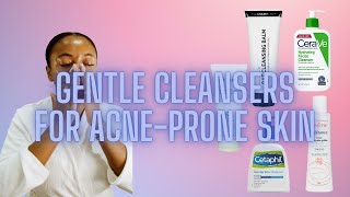 CLEANSERS FOR DRYSENSITIVE ACNE PRONE SKIN 🧼 [upl. by Maddie315]