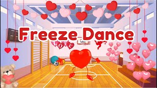 Freeze Dance  Valentine’s Day  Music amp Movement freezedance musicandmovement valentinesday [upl. by Massab311]