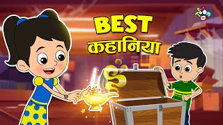 Top Stories of 2024  Gattu Chinki’s Best Kananiya  Cartoon  Moral Story  PunToon kIds Hindi [upl. by Matthaeus]