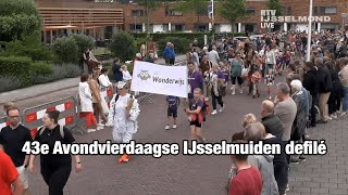 43e Avondvierdaagse IJsselmuiden defilé [upl. by Edeline]