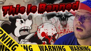 Banned Mickey Mouse Cartoon Reaction Pt2 🐭😱 [upl. by Oxford283]