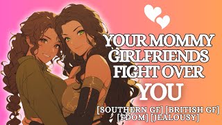 Your Mommies Fight Over You FF4A  FDom  Jealous Girlfriends  Double Kissing  ASMR GF Roleplay [upl. by Teodor]