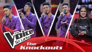 Savindu Madusanka  Mayawee මායාවී  The Knockouts  The Voice Sri Lanka [upl. by Anoiek618]